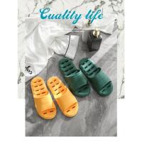 Zapatilla de secado rápido para hombre y mujer, zapatillas de baño antideslizantes de suela suave, zapatillas ahuecadas con fugas, zapatilla de casa informal para pareja - details 5