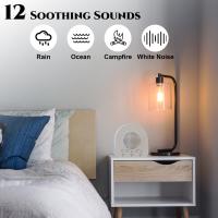 Máquina de sonido de ruido blanco, dispositivo portátil para dormir al bebé, sonido de volumen ajustable, batería recargable integrada, USB - details 5