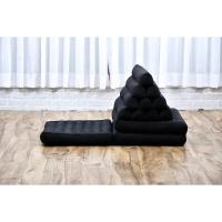Cómodo Colchón De Suelo con Cojín De Lectura, Futón Japonés, Cama Plegable O Esterilla De Masaje Tailandés, 170 x 53 cm, Azul Claro - details 89