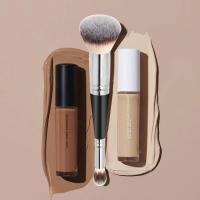 Cepillo De Maquillaje Profesional Doble Cabeza 2 En 1 Para Fundamento Corrector Iluminador Polvo Y Rubor Herramientas De Belleza - details 4