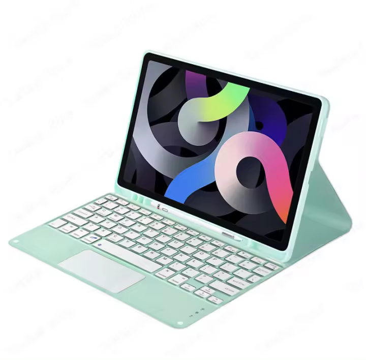 Funda para iPad Pro, 11 pulgadas, 2022, 2021, 2020, 2018, Touchpad, con portalápices, teclado español y ratón - 1