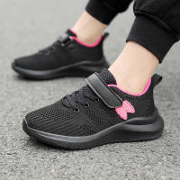 Nuevos zapatos clásicos de moda para correr para niñas, zapatillas de deporte rosas para niños, zapatos de tenis de malla transpirable, zapatos deportivos escolares para niños - details 13
