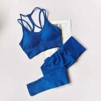 Conjunto de sujetador deportivo para mujer, malla profesional para levantamiento de cadera, FINESS, amortiguador, correr, Tre de yoga, ropa de entrenamiento, 2 - details 2
