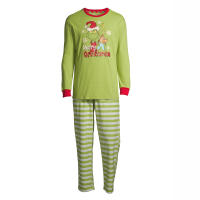 ¡Grinch Merry Grinchmas! Conjunto de pijama de Navidad para adultos y niños, trajes familiares a juego - details 7