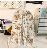 Bolsa escolar para niñas, linda mochila de dibujos animados para estudiantes de secundaria ins Mochila ligera de gran capacidad japonesa regalo - details 36