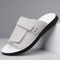 Sandalias de Deslizamiento de Cuero GUYISA para Verano Cómodas Ligeras Casuales - details 2