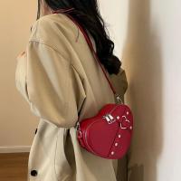 Bolso de hombro vintage Y2K con cadena pequeña para mujer, bolso en forma de corazón, bolso gótico grueso - details 15