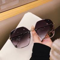 Gafas finas de cara grande, gafas de sol, gafas de sol para mujer - details 13