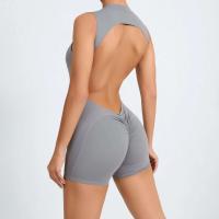 Conjunto de Gimnasio de Entrenamiento para Mujeres Traje de Yoga de Estiramiento Mono Deportivo - details 23