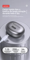 Lenovo-auriculares inalámbricos con Bluetooth, dispositivo de audio estéreo 9D, resistente al agua, con caja de carga, para iPhone - details 8