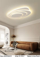 [1 año de garantía] TOMAX Luz principal de la sala de estar Lámparas redondas de dormitorio Arte minimalista Luces de techo Diseño minimalista moderno Luz de techo inteligente - details 4