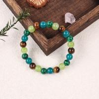 Pulsera de Piedra Natural Bohemia Diseño de Ojo de Tigre Tendencia de Día del Maestro - details 4