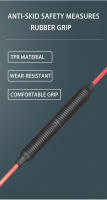 Barras de Fitness integradas para entrenamiento de fuerza, barras de fitness elásticas multifuncionales de peso corto, estiramiento al aire libre en casa - details 3