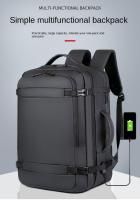 De Vie LExpandable con USB para hombre, bolso de mano aprobado por vuelo para aviones, resistente al agua, duradero, 17 pulgadas, 2025 40 - details 0