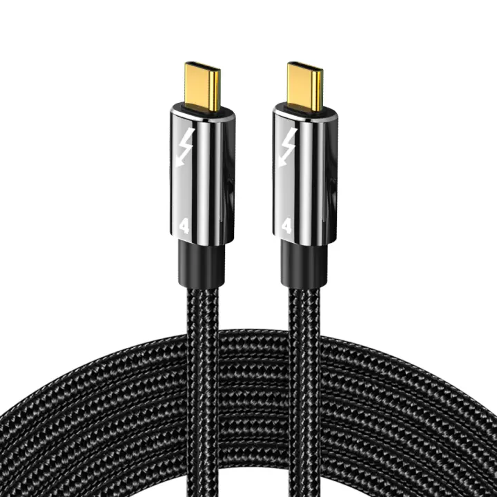 Cable Thunderbolt 4 Certificado Nephy Cargador de Datos PD 100W para Smartphones - 1