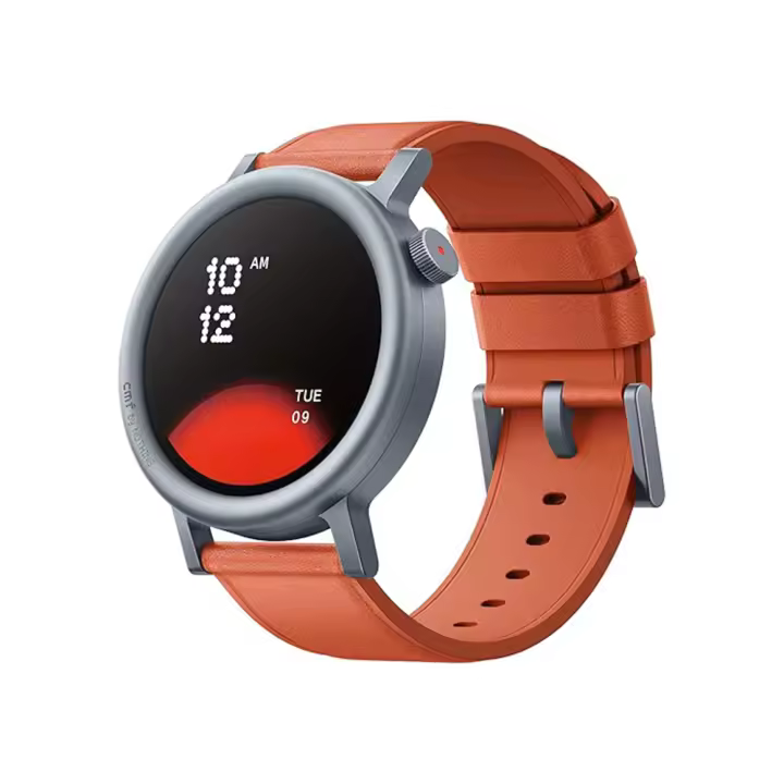 CMF Watch Pro 2 Versión Global CMF by Nothing Reloj inteligente, Pantalla AMOLED de 1.32", 11 días de duración de la batería, Llamadas por Bluetooth con reducción de ruido por IA, Monitores de frecuencia cardíaca, sueño, estrés y SpO₂, GPS, IP68 - 1