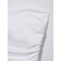 Blusa de terciopelo de estilo nuevo de verano 2025 para mujer y falda midi. - details 9