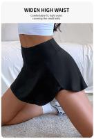 Culottes deportivos de cintura alta para mujer, falda de secado rápido antiligera con forro de tenis Fiess, adecuada para correr y Yoga - details 5