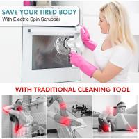 Cepillo limpieza hogar eléctrico multifuncional con 5 Cabezales de Cepillos ,para bañera de baño, Cocina, azulejo, Ventana, bañera, Plato, Fregadero - details 1