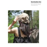 Japanese Bow Sunshade Hat Can Be Tied With A Ponytail In Summer, A Large-Brimmed Sunscreen Fisherman's Hat, Ins Women's Sun Hat - details 7