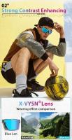 Kapvoe-gafas de sol polarizadas plegables, lentes de ciclismo multicolores portátiles, UV400, ligeras, para correr, senderismo y béisbol - details 3