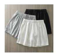 Pantalones Cortos de Tiburón de Alta Calidad de Algodón Puro Muslos Bien Desarrollados para Verano 2025 Adecuados para Playa Neutral - details 3