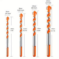 Juego de brocas de carburo multifuncionales, herramientas de perforación de 3-12mm para pared de espuma, vidrio y madera - details 1