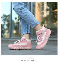 Botas de senderismo tobilleras de marca para niños, zapatillas de senderismo antideslizantes, calzado de escalada de montaña al aire libre, calzado deportivo Unisex para niños - details 25