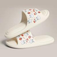 Pantuflas de dibujos animados ZHIDA, zapatos plegables de viaje, antideslizantes, para el hogar, para hombre y mujer, planas, deslizantes, portátiles, para la playa - details 1