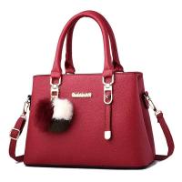 Bolsos de moda de gran capacidad para mujer, bolso de un hombro tipo bandolera Simple de Color sólido, mochila de lujo de alta gama - details 1