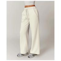 Pantalones deportivos de pierna ancha para mujer, pantalones deportivos holgados de cintura alta, pantalones térmicos informales, ropa deportiva para gimnasio, pantalones deportivos informales. - details 6