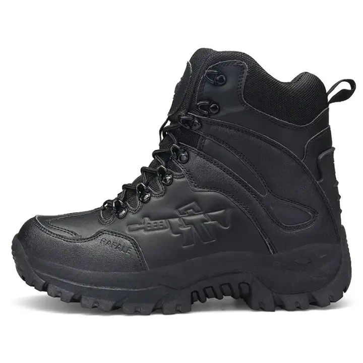 Botas Militares de Invierno 2024 para Hombres Botines Chukka de Combate - 1