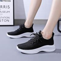 Zapatillas de malla para mujer, nuevas zapatillas casuales de verano con cordones tejidos - details 5