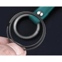 Llaveros de aleación de titanio Real para hombre, colgante de hebilla, llavero de coche superligero, regalo creativo masculino, venta al por mayor - details 15