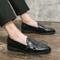 2024 Otoño Verano Transpirable Negocios Formal Casual Zapatos de boda para hombres británicos con interior de cuero - details 7