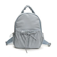 Moda Bolso De Hombro De Las Mujeres Volantes Nylon Casual Pequeña Mochila De Moda Mochilas Multifuncionales Mochilas - details 4