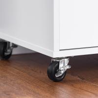 FKW47-W Carrito de Servir Carrito Auxiliar Cocina estantería de Cocina Carrito de Cocina móvil 100 x 92 x 45 cm Blanco ES - details 42
