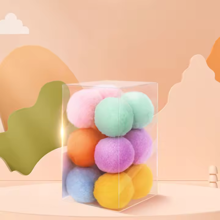HOOPET-Bola de juguete para gato, artefacto autocurativo y aburrido, palo de entretenimiento, resistente a las mordeduras, silencioso, para mascotas y gatitos - 1