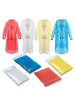 Poncho de lluvia desechable con capucha para adultos, impermeable de emergencia para acampar, senderismo, deporte al aire libre, 5-50 piezas - details 1