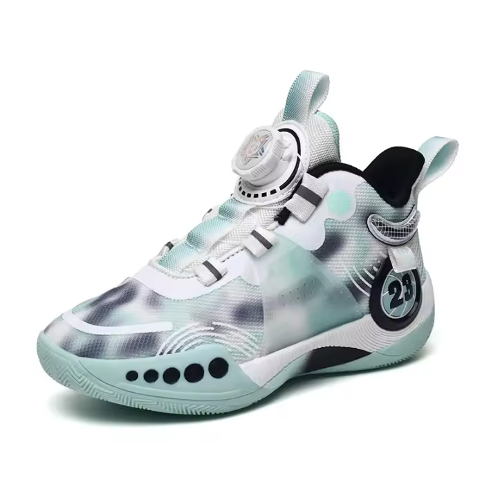 Nuevos zapatos de baloncesto para niños, zapatillas deportivas con plataforma al aire libre, ideales para clases de baloncesto, estudiantes - 1