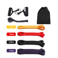 Banda de resistencia al estiramiento de látex, bandas elásticas expansoras para deporte, banda de asistencia para dominadas, entrenamiento en casa, equipo de gimnasio Pilates - details 6