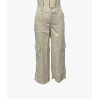 Pantalones informales versátiles de estilo europeo Amazon, cintura media, bolsillo 3D, pantalones Cargo adelgazantes para chica picante, pierna larga/nueve puntos/Se, novedad de 2025 - details 0