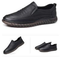 Nuevos Zapatos De Cuero Transpirables Para Hombres, Zapatos Casuales De Suela Blanda De Conducción Para Hombres - details 15