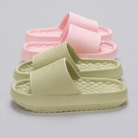 Chanclas de Plataforma Suaves Eva para Mujer Antideslizantes, Flat, 4cm de Espesor, Verano 2024, Uso Interior, Zapatillas de Baño, Moda - details 9