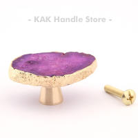 KAK-Pomos y tiradores de armario de ágata Natural, tiradores dorados de estilo nórdico para cajón de cocina, herrajes decorativos para muebles - details 7