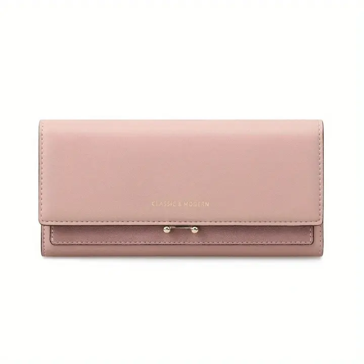 Cartera de lujo de gran capacidad para Mujer, monedero largo, cartera para teléfono, tarjetero, 2023 - 1