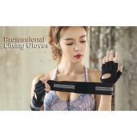 Guantes de Levantamiento de Pesas para Hombre y Mujer Equipo de Fitness Portátil con Soporte para Muñeca para Entrenamiento Cossfit Protección para Ejercicio en Gimnasio - details 0