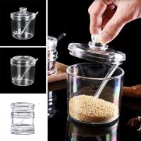 Botella de cocina con tapa, organizador de sal, azúcar y pimienta en polvo, batidora, botella, recipiente, recipiente para condimentos - details 0