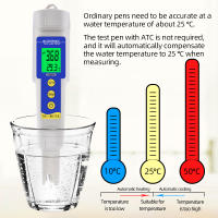 3 in 1 PH TDS meter water quality Purity Acidity tester temperature analyzer for Aquarium swimming pool Acidometer monitor 30% - details 8
