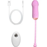 Pantalón de huevo vibrante del seta del control inalámbrico con el juguete sexual del vibrador eléctrico del hormigón remoto para las mujeres - details 7